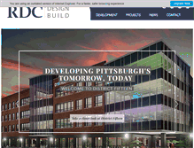 Tablet Screenshot of buildwithrdc.com